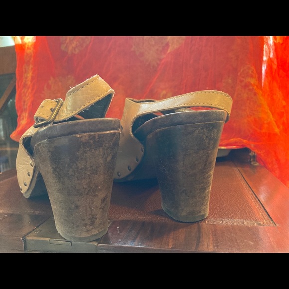 Dansko Rowena Tan Leather Slingback Sandals 38 - Picture 6 of 9